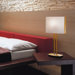 Tecla 14.5" Table Lamp in Polished Brass