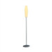Zenith One Light Floor Lamp in Amber