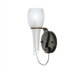 Pavia Single Light Wall Sconce in Nickel