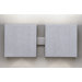 Dau Two Light Wall Sconce in Aluminum