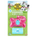 Marble Bone Poop Pickup Bag Dispenser in Pink (30 Bags)