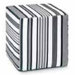 Rainbow Pouf Cube Ottoman