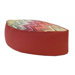 Ozan Leaf Shaped Pouf Ottoman