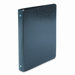 Recycled Presstex Round Ring Binder, 1in Capacity, Black                                                                     