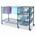 Mobile File Cart with Drawers, 38W X 15-1/2D X 28H