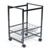 Mobile File Cart with Sliding Baskets