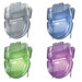 Fabric Panel Cubicle Wall Clips, Metallic Colors, 20 per Pack