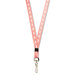 Breast Cancer Awareness Lanyard, J-Hook Style, 36" Long,10/Box