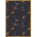 Gaming & Entertainment Snookered Federal Blue Rug