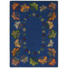 Educational Butterfly Delight Kids Rug