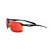 County Choppers&trade; OCC 102 Style Safety Glasses With Black Frame And Red Mirror Lens (10 Per Box)