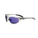 County Choppers� OCC 302 Style Safety Glasses With Silver Frame And Blue Mirror Lens (10 Per Box)