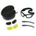 Maxim� 2X2 Air Seal Safety Goggle Kit (Includes Black Frame, Clear, Gray And Amber Anti-Fog Lenses, Headband, Temples And Padded Case)