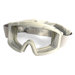 WartHog&trade; Impact Goggles With Tan Frame, Clear Anti-Fog, Anti-Scratch Lens And Protective Shroud (Includes Lens Cleaning Cloth)