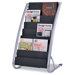 Literature Floor 8-Pocket Display Rack, 22-7/8W X 19-3/4D X 36-5/8H