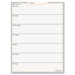 WallMates Self-Adhesive Dry-Erase Weekly Planning Surface