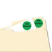 Print/Write Self-Adhesive Removable Labels, 3/4 dia, Green, 1008/Pack                                                        