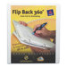 Flip Back View Binder, w/ Pocket, 1" Round Ring, White