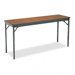 Special Size Folding Table, Rectangular, 60W X 18D X 30H