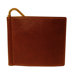 Glazed Cow Hide Leather Slim Money Bill Clip Wallet
