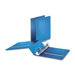 Non-locking Round-ring Binders, w/ 2 Pockets, 3" Capacity, Blue
