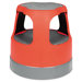 Scooter Stool Round, 15", Step and Lock Wheels, To 300 Lbs