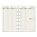 Weekly Planning Page Refill, 5-1/2"x8-1/2, 7-Ring, WhiteCM, 2013