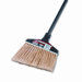 Maxi-Angler Broom, Polystyrene Bristles, 51" Handle, Black/Natural, 4 per Carton                                             