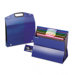 Two" Expansion Desktop File, Six Pockets, Poly, Letter