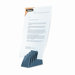 Partition Additions Mini Step File, 2-1/2w x 3-3/8h, Graphite                                                                