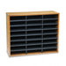 Fiberboard Literature Sorter, 29 X 11 7/8 X 23 3/4, 24 Sections