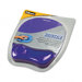 Gel Crystals Mouse Pad with Wrist Rest, Rubber Back, 7 15/16 X 9-1/4