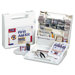 Bulk First Aid Kit for 25 People, 106 Pieces, Osha Compliant, Plastic Case