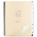 Unpunched Presentation Tabs, Eight-Tab, 1-8, 9 x 11, White, Eight per Set                                                    