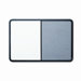 36" Combo Dry Erase/Fabric Board with Blow Mold Frame