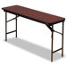 Premium Wood Laminate Folding Table, Rectangular, 60W X 18D X 29H