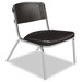 Rough 'n' Ready Mid-Back Leather Big and Tall Stacking Chair