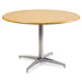 Officeworks Round Table Top, 42" Diameter, Light Oak                                                                         