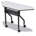 Officeworks Mobile Training Table, Trapezoid