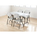 Economy Folding Chair in Platinum (Pack of 4)
