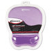 Gel Mouse Pad with Wrist Rest, Nonskid Base, 8-1/4 X 9-5/8
