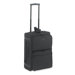 Rolling Dual-Side Notebook/Overnight Case, Nylon, 15 x 11 x 22, Black                                                        