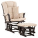 Custom Tuscany Glider and Ottoman