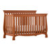 Venetian Fixed Side Convertible Crib in Oak