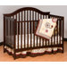 Ravena Fixed Side Convertible Crib in Espresso
