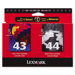 Ink Cartridge, 500 Page-Yield, 2/Pack
