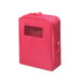 Double Doll Travel Case with Bunk Bed and Bedding in Dark Pink