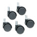 Safety Casters, 100 Lbs./Caster (Set of 5)