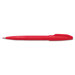 Sign Pen Porous Point Pen, Red Barrel, Red Ink, Fine Point, 12 per Pack
