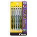 Gel Rollerball Pen, Fine Point, 5-Pack, Black